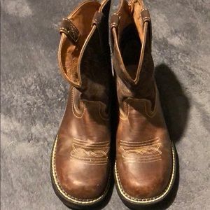Ariat fat baby cowboy boots US 10B